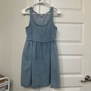 American Eagle Outfitters Blue Denim Dress